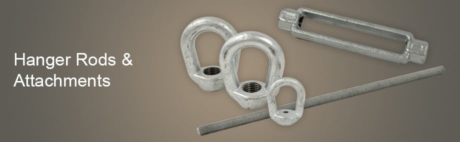Hanger Rods and Rod Attachments