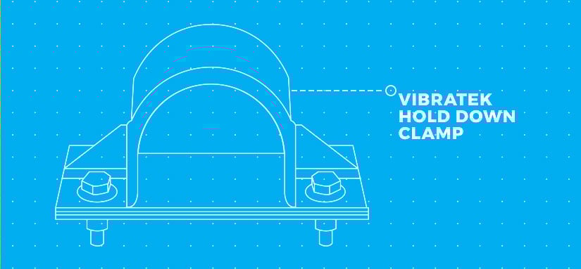 The APP VibraTek Clamp and Liner is designed to combat breakage, dampen vibration, prevent liner failure, and withstand high-pressure clamp loads.